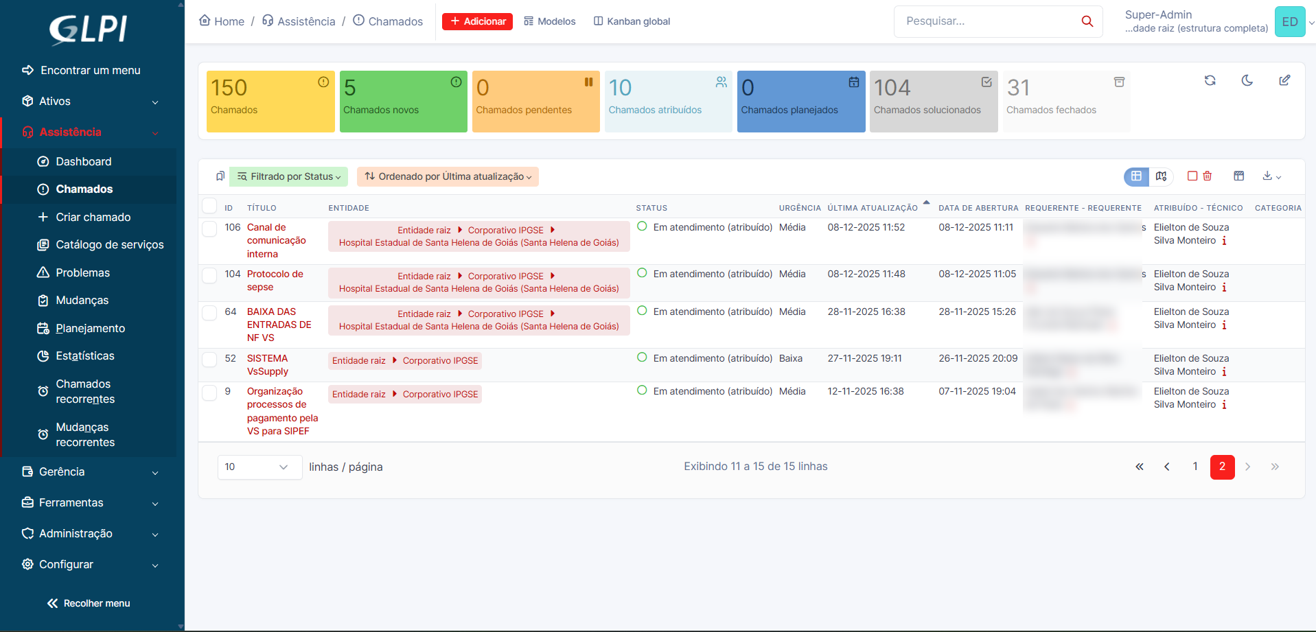 GLPI ITIL